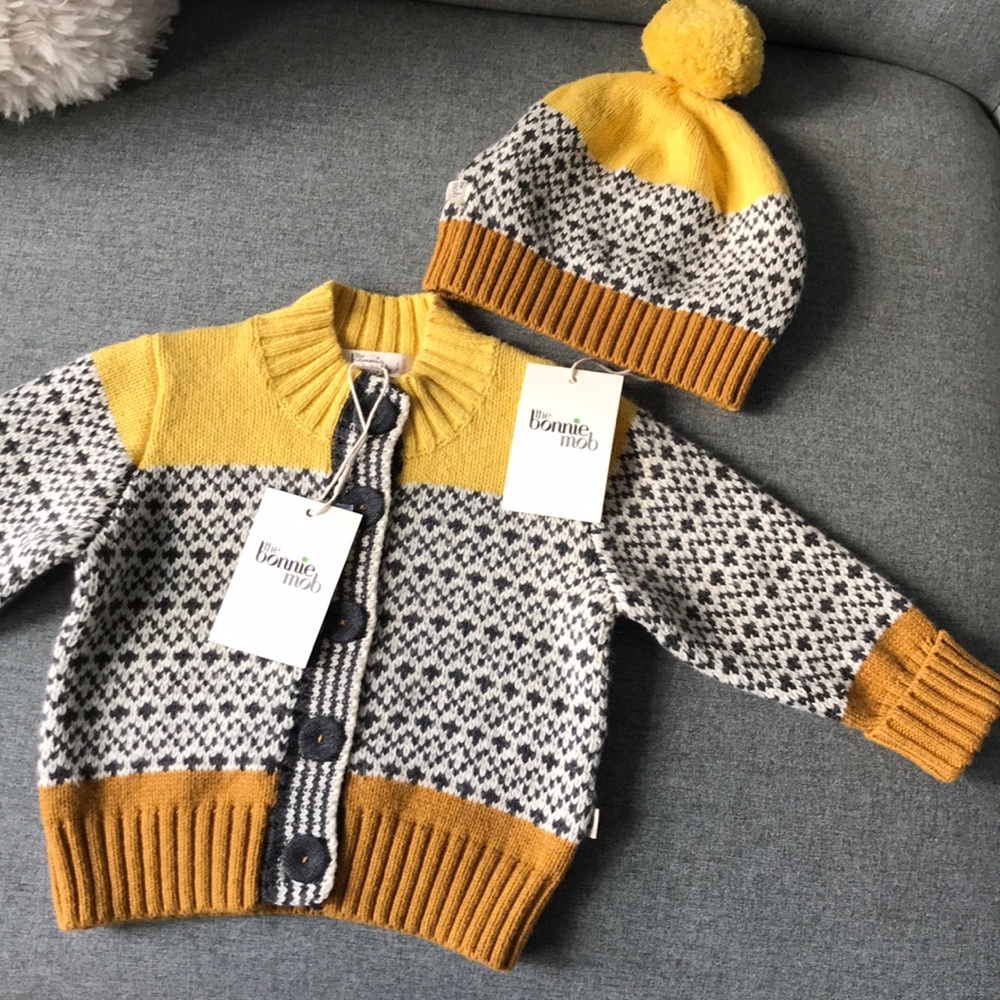 Infant Matching Hat & Sweater